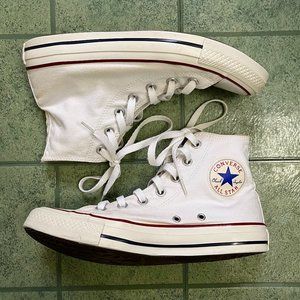 White Converse High Top Sneakers